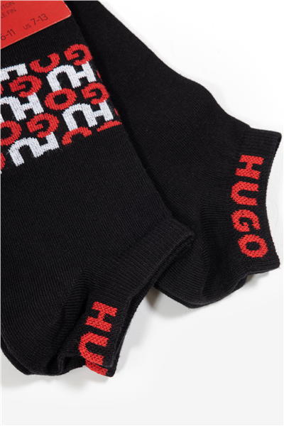 Hugo Logo Erkek 2li Çorap
