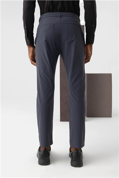 Isaora Comfy Technical Chino Regular Erkek Chino Pantolon Gri