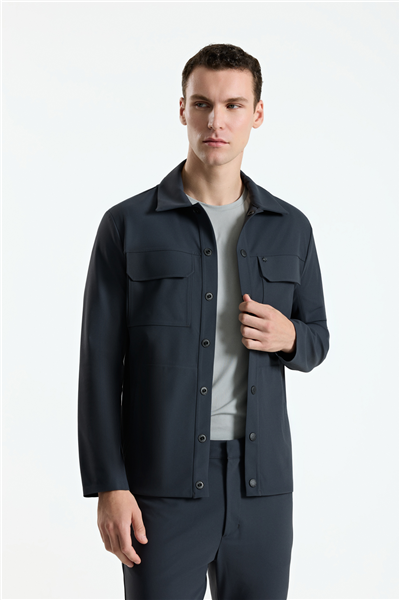 Isaora Downtown Jacket Erkek Mont Gri