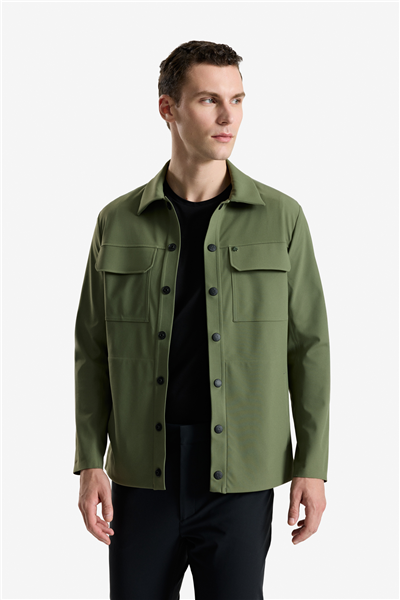 Isaora Downtown Jacket Erkek Mont Yeşil