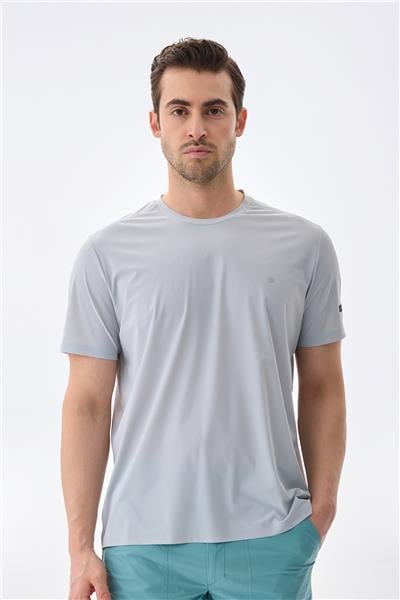 ISAORA Erkek Bisiklet Yaka T-Shirt