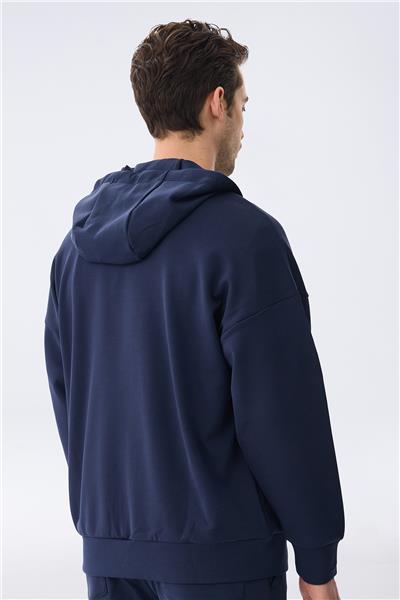 Isaora Erkek Fermuarlı Sweatshirt
