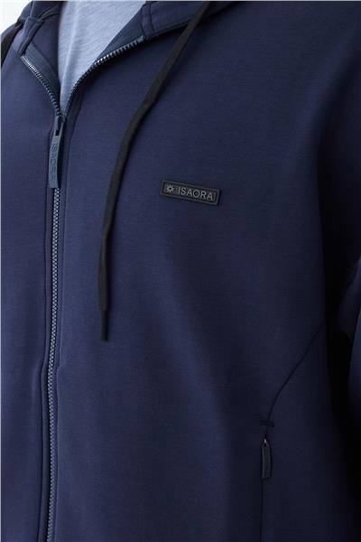 Isaora Erkek Fermuarlı Sweatshirt