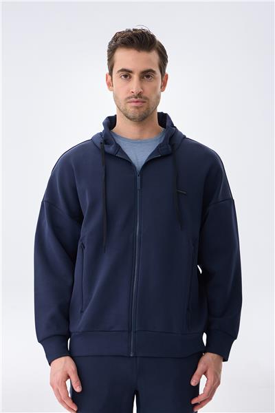 Isaora Erkek Fermuarlı Sweatshirt