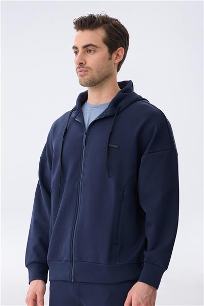 Isaora Erkek Fermuarlı Sweatshirt