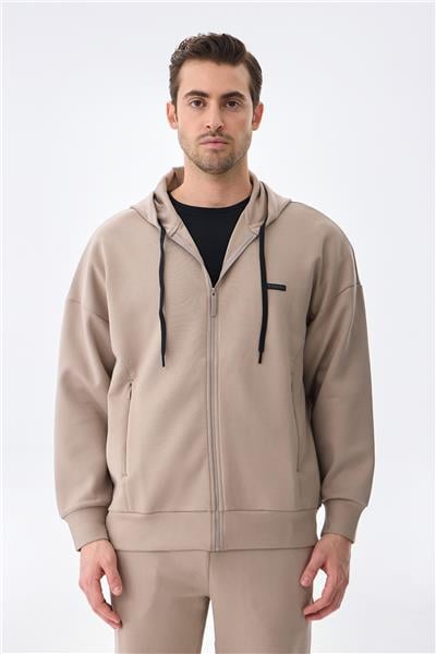 Isaora Erkek Fermuarlı Sweatshirt