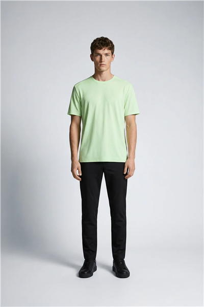 Isaora Extra Light Tech Tee Erkek Polo Yaka T-Shirt Mint Yeşili