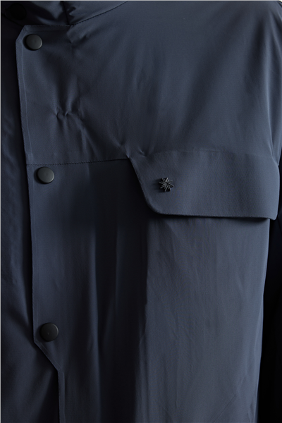 Isaora Rocket Form Jacket Erkek Mont Gri