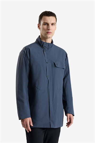 Isaora Rocket Form Jacket Erkek Mont Gri