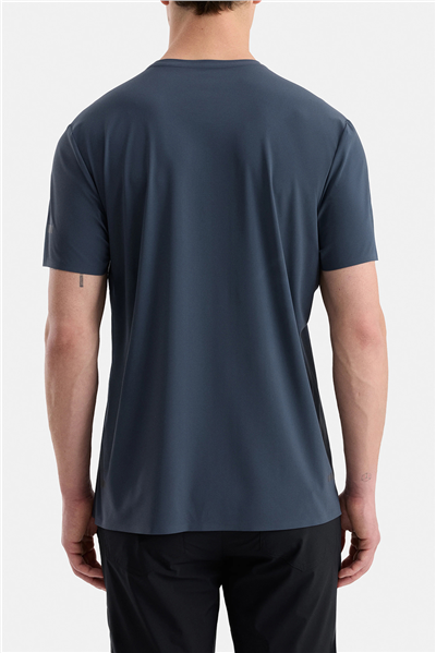 Isaora Super Crew Ss Erkek Bisiklet Yaka T-Shirt Gri