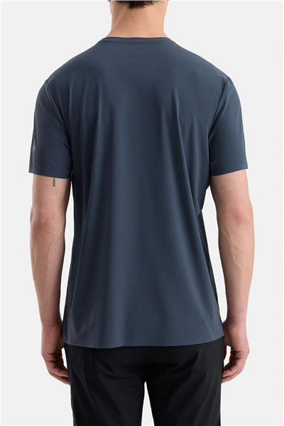 Isaora Super Crew Ss Erkek Bisiklet Yaka T-Shirt Gri