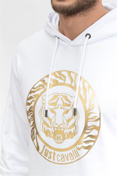 Just Cavalli Erkek Bisiklet Yaka Sweatshirt