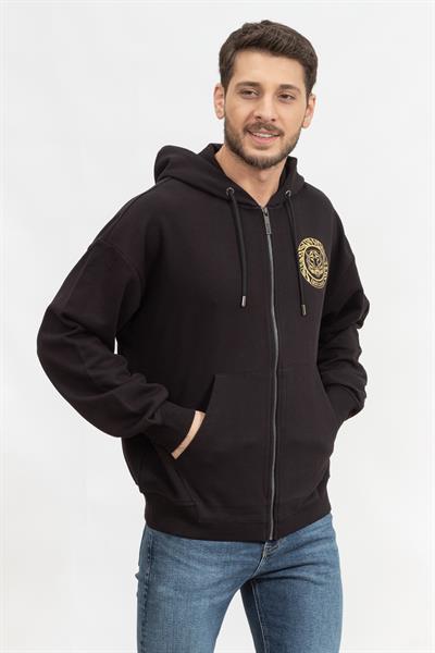Just Cavalli Erkek Bisiklet Yaka Sweatshirt