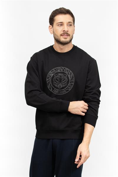 Just Cavalli Erkek Bisiklet Yaka Sweatshirt