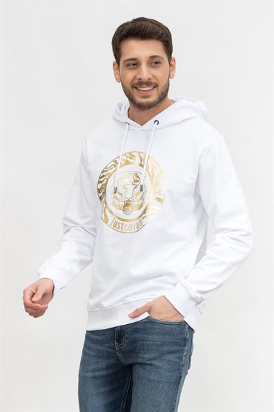 Just Cavalli Erkek Bisiklet Yaka Sweatshirt
