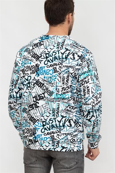Just Cavalli Erkek Bisiklet Yaka Sweatshirt