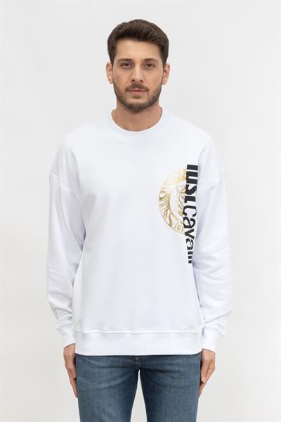 Just Cavalli Erkek Bisiklet Yaka Sweatshirt