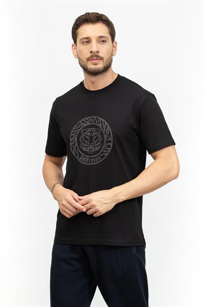 Just Cavalli Erkek Bisiklet Yaka T-Shirt