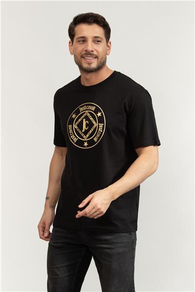 Just Cavalli Erkek Bisiklet Yaka T-Shirt