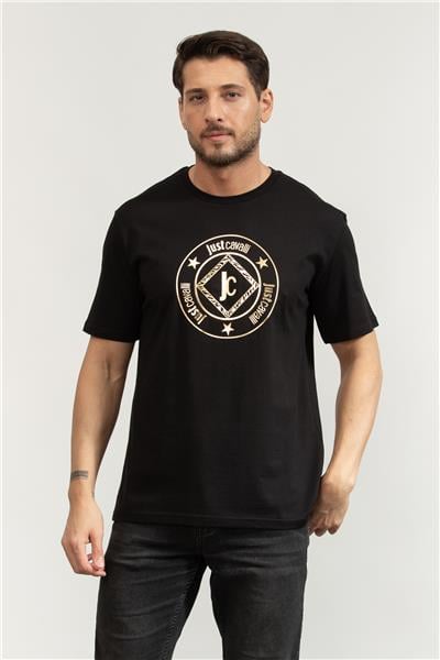 Just Cavalli Erkek Bisiklet Yaka T-Shirt