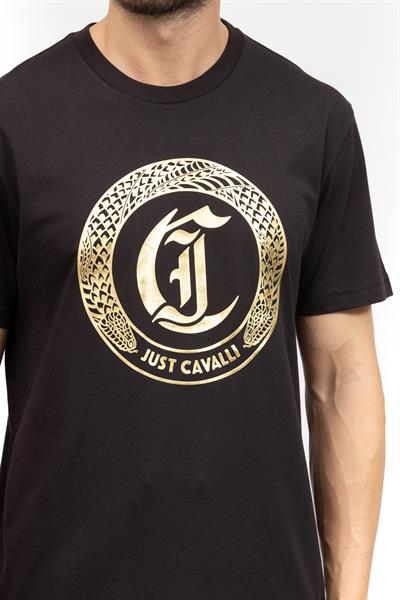 Just Cavalli Erkek Bisiklet Yaka T-Shirt