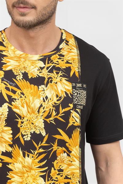 Just Cavalli Erkek Bisiklet Yaka T-Shirt