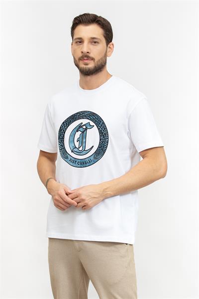 Just Cavalli Erkek Bisiklet Yaka T-Shirt