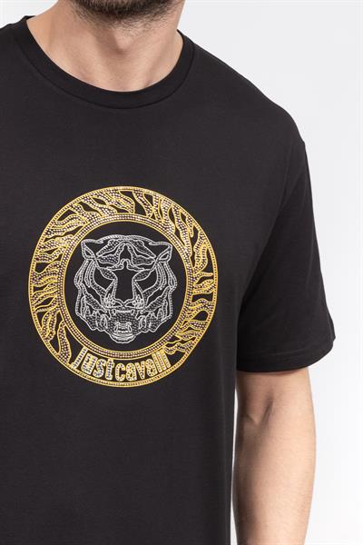 Just Cavalli Erkek Bisiklet Yaka T-Shirt