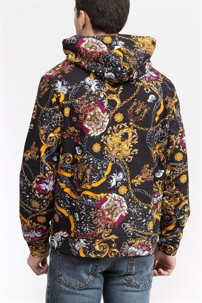 Just Cavalli Erkek Kapüşonlu Sweatshirt