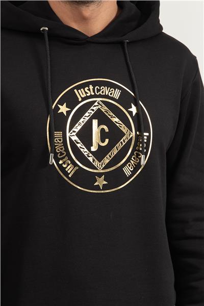 Just Cavalli Erkek Kapüşonlu Sweatshirt