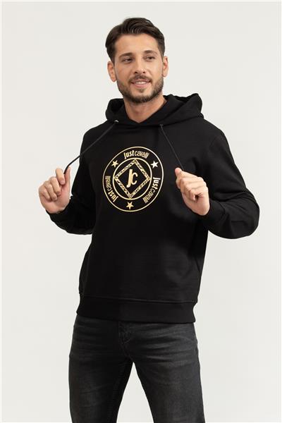 Just Cavalli Erkek Kapüşonlu Sweatshirt