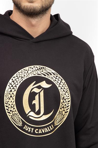 Just Cavalli Erkek Kapüşonlu Sweatshirt