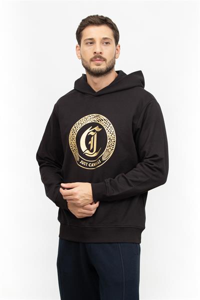 Just Cavalli Erkek Kapüşonlu Sweatshirt