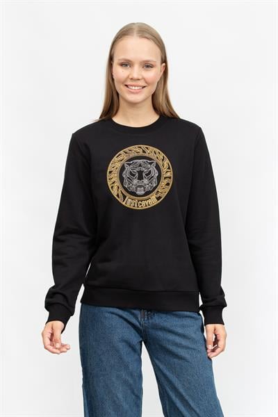 Just Cavalli Kadın Bisiklet Yaka Sweatshirt