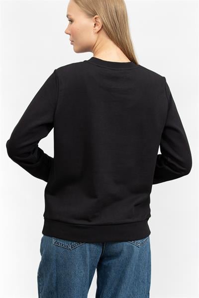 Just Cavalli Kadın Bisiklet Yaka Sweatshirt