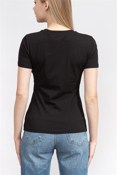 Just Cavalli Kadın Bisiklet Yaka T-Shirt