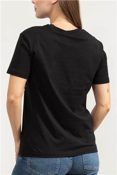 Just Cavalli Kadın Bisiklet Yaka T-Shirt