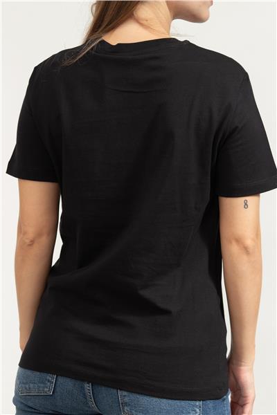 Just Cavalli Kadın Bisiklet Yaka T-Shirt