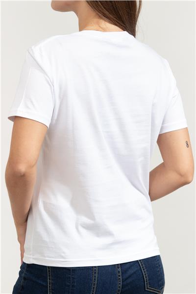 Just Cavalli Kadın Bisiklet Yaka T-Shirt