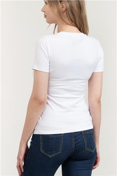 Just Cavalli Kadın Bisiklet Yaka T-Shirt