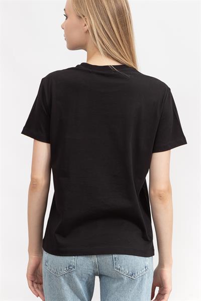 Just Cavalli Kadın Bisiklet Yaka T-Shirt