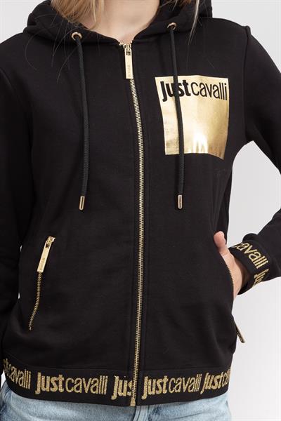Just Cavalli Kadın Fermuarlı Sweatshirt