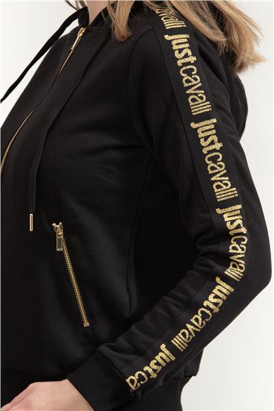 Just Cavalli Kadın Fermuarlı Sweatshirt