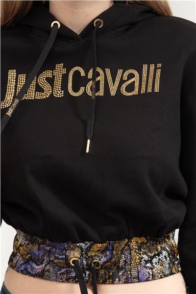 Just Cavalli Kadın Kapüşonlu Sweatshirt