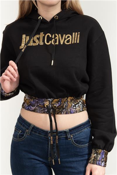 Just Cavalli Kadın Kapüşonlu Sweatshirt
