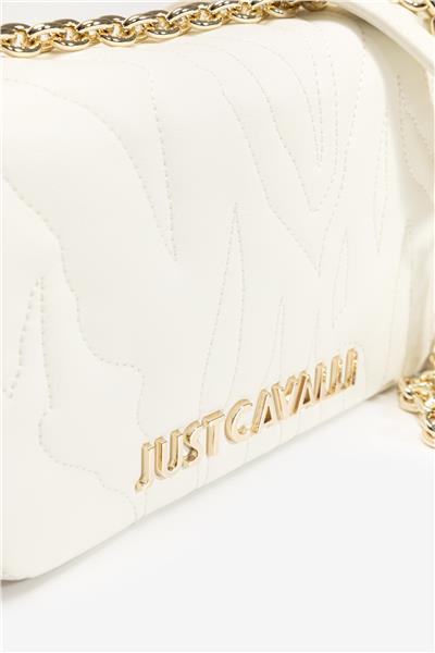 Just Cavalli Kadın Mini Omuz Çantası Beyaz