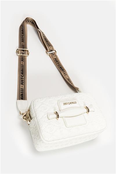 Just Cavalli Kadın Mini Omuz Çantası Beyaz