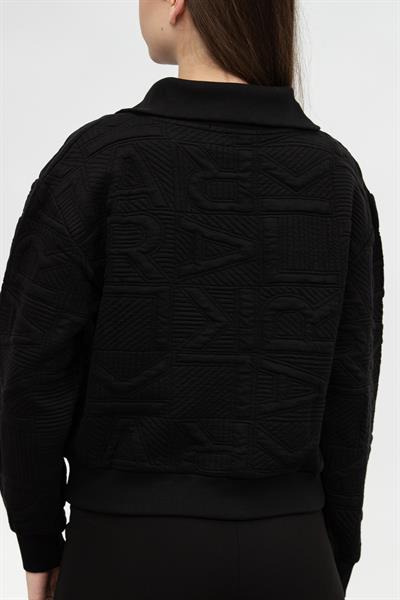 Karl Lagerfeld Athleisure Kadın Fermuarlı Sweatshirt