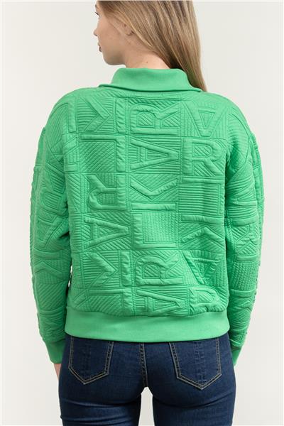 Karl Lagerfeld Athleisure Kadın Fermuarlı Sweatshirt