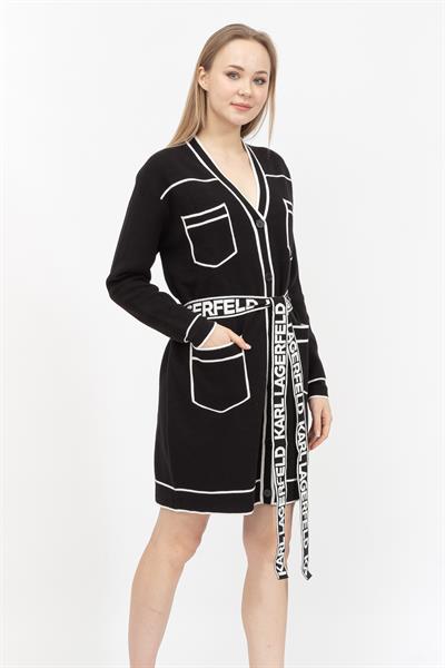 Karl Lagerfeld Belted Kadın Hırka